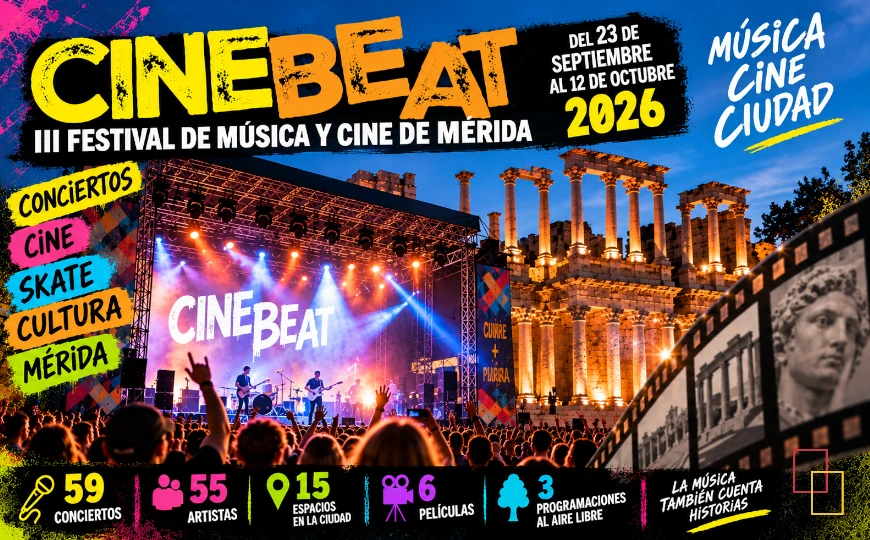 CineBeat 2026 en Mérida