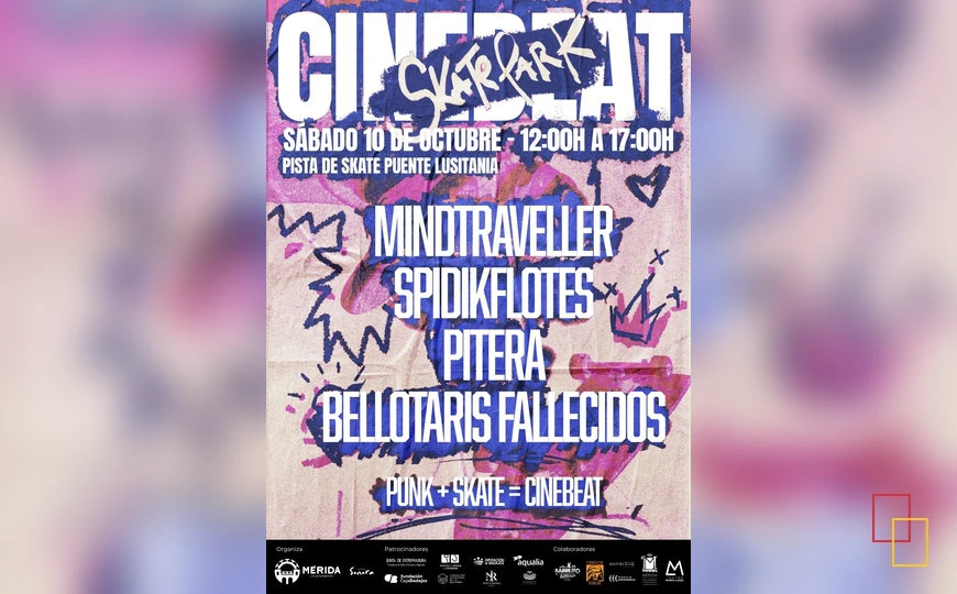 CineBeat 2026 en el Skate Park de Mérida